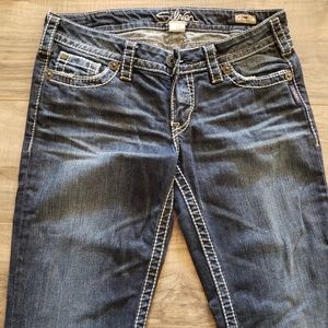 Like new Silver bootcut jeans  size 30x33